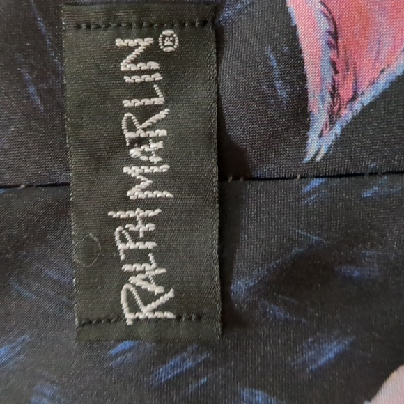 Vintage RALPH MARLIN* "PIG" necktie. - Picture 4 of 8